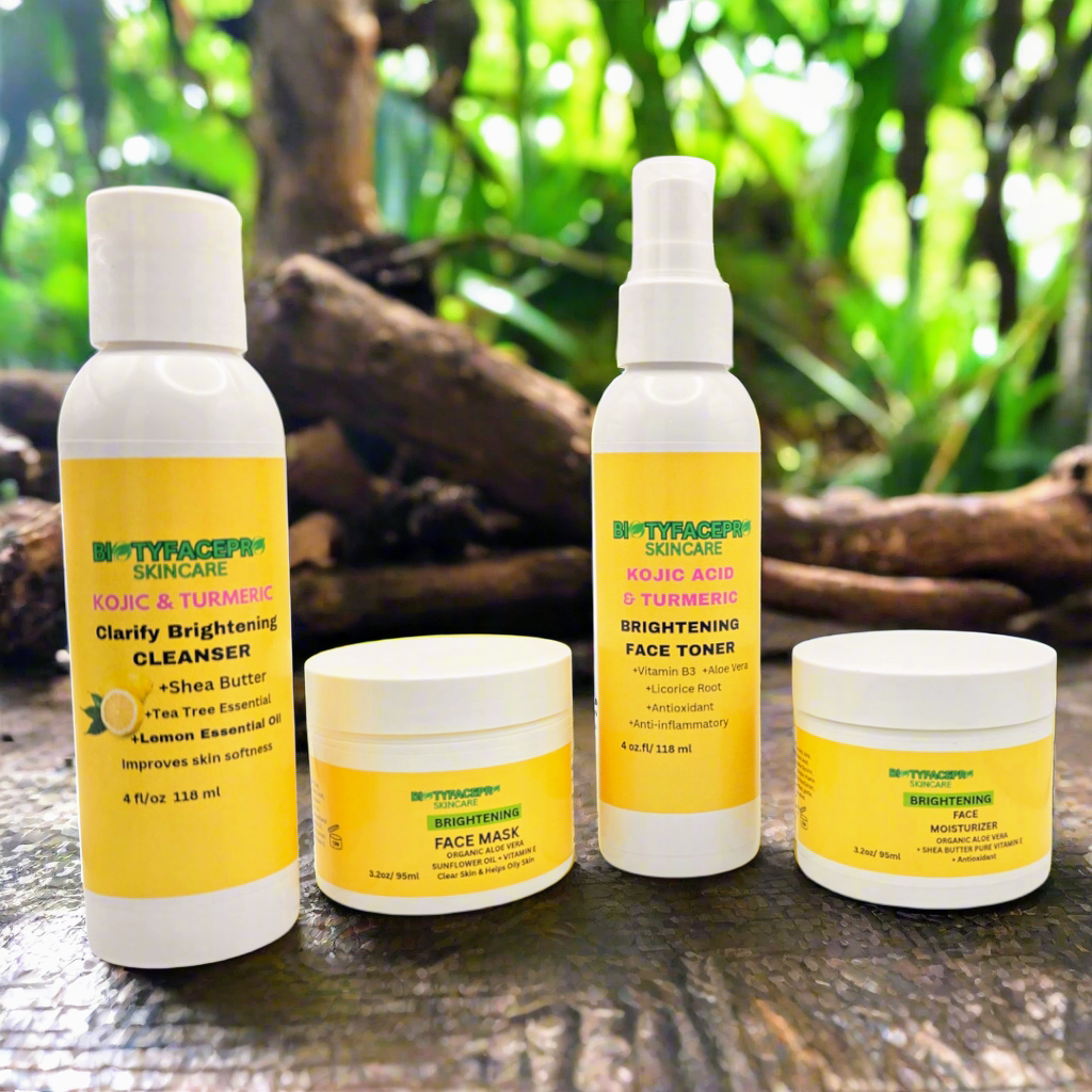 Facial Brightening Kit with Kojic Acid & Turmeric