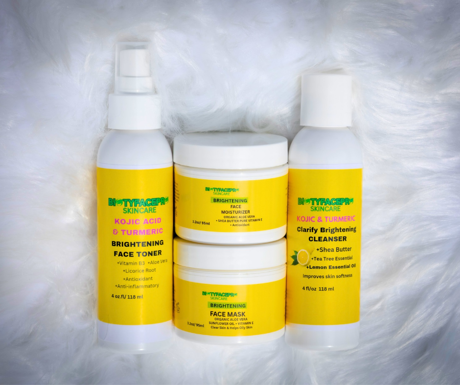Facial Brightening Kit with Kojic Acid & Turmeric