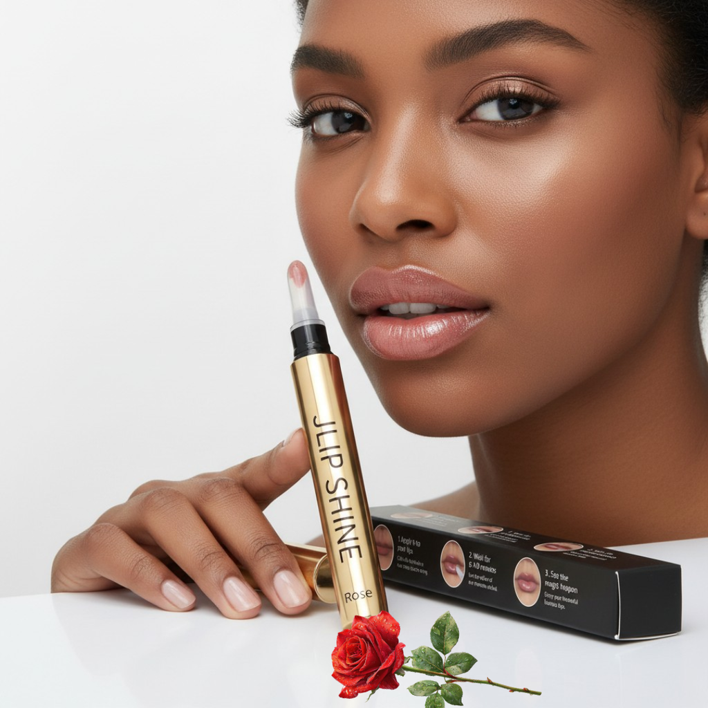 Lip injection plumper with hyaluronic acid and peptides