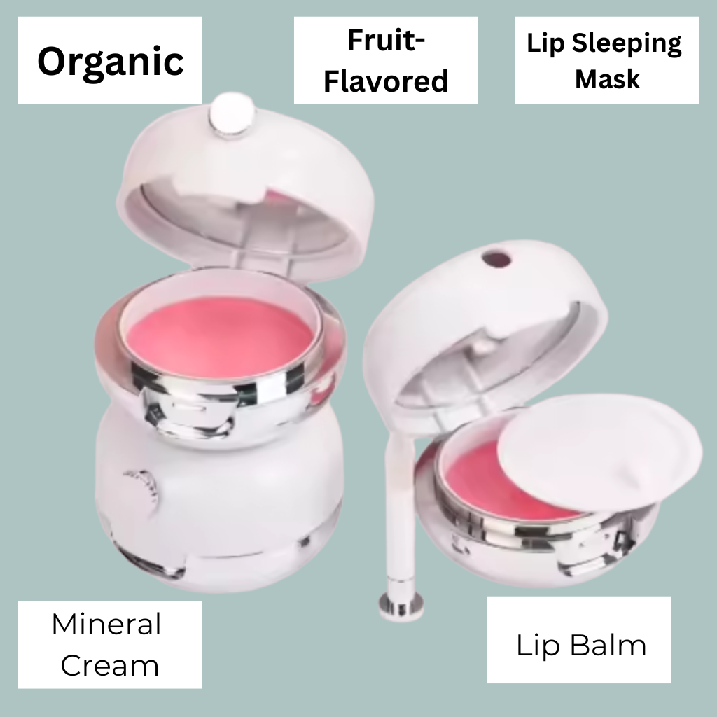Organic moisturizing lip mask for soft smooth lips