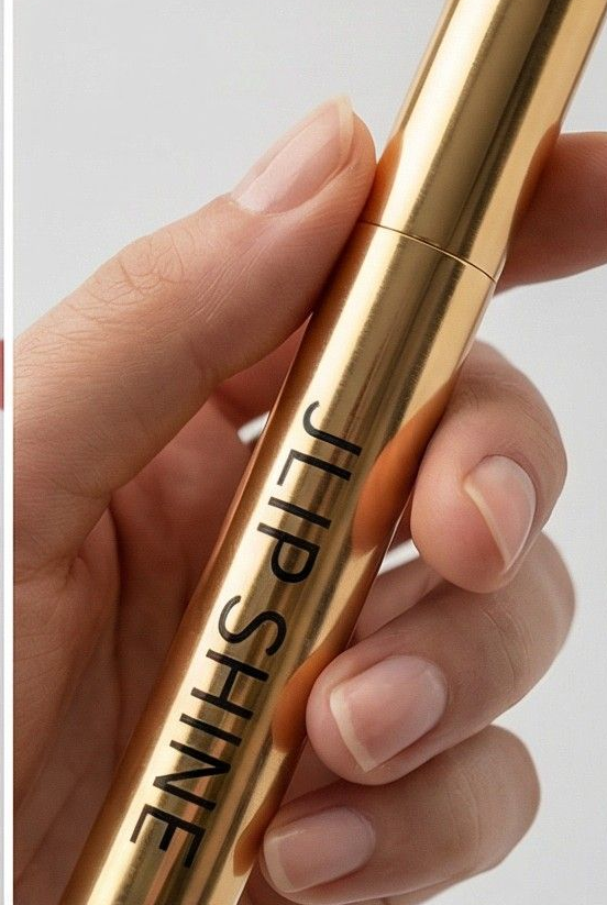 Plumping lip gloss for fuller lips