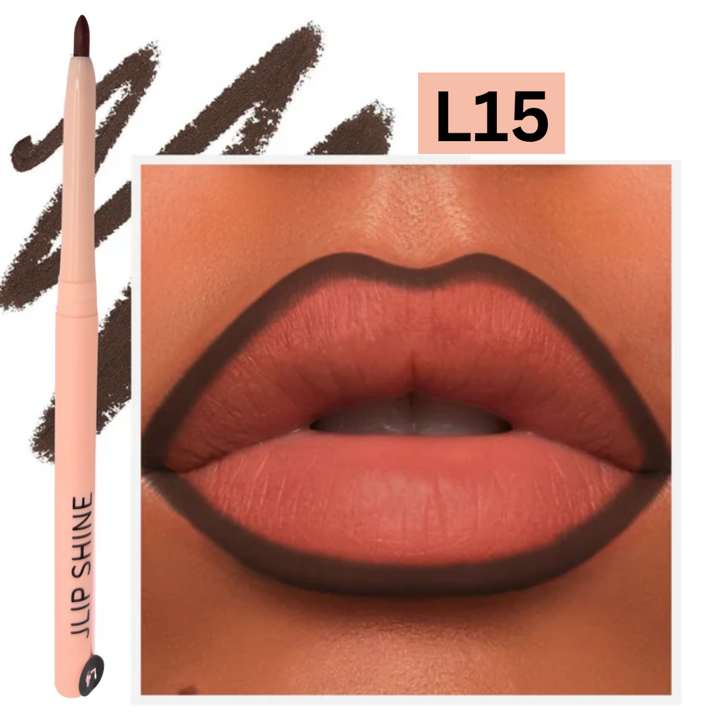 Waterproof sketch lip liner for all-day wear