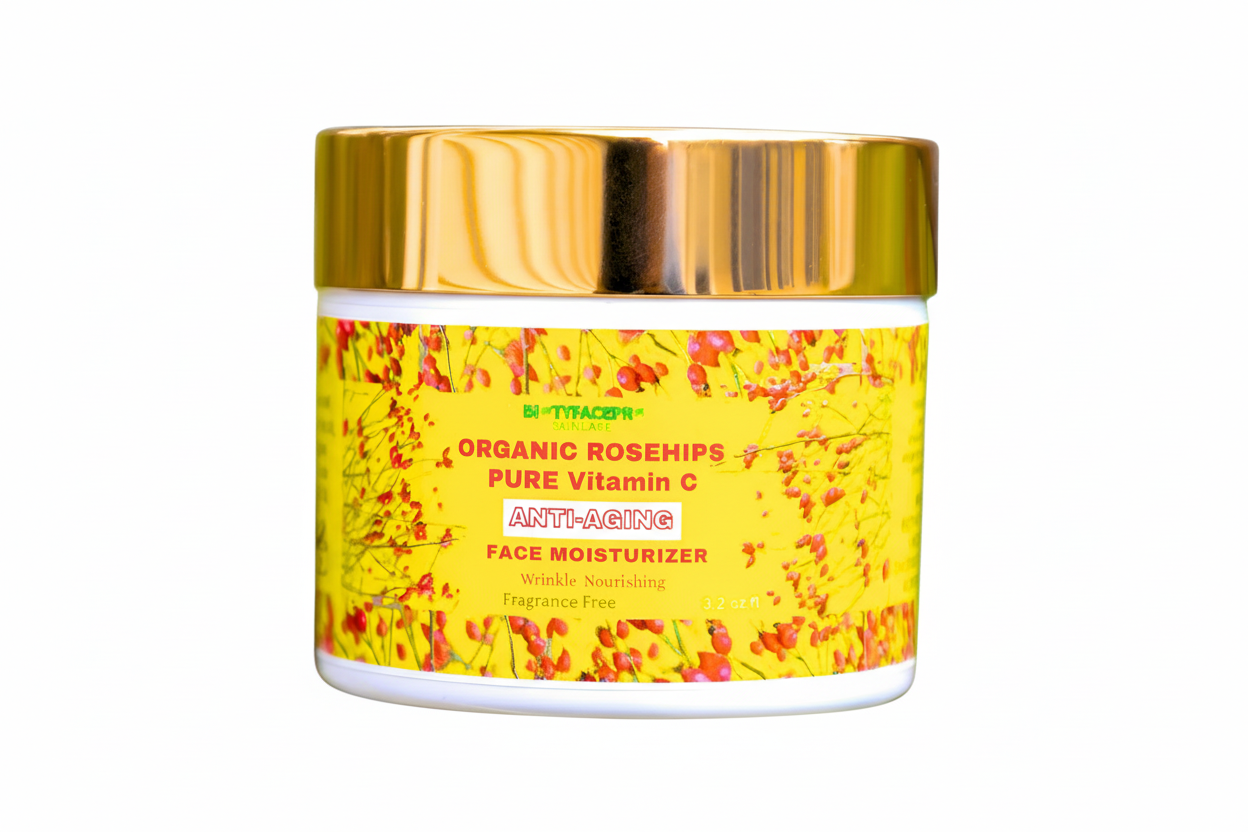 Organic Rosehips Pure Vitamin C Anti-Aging Moisturizer