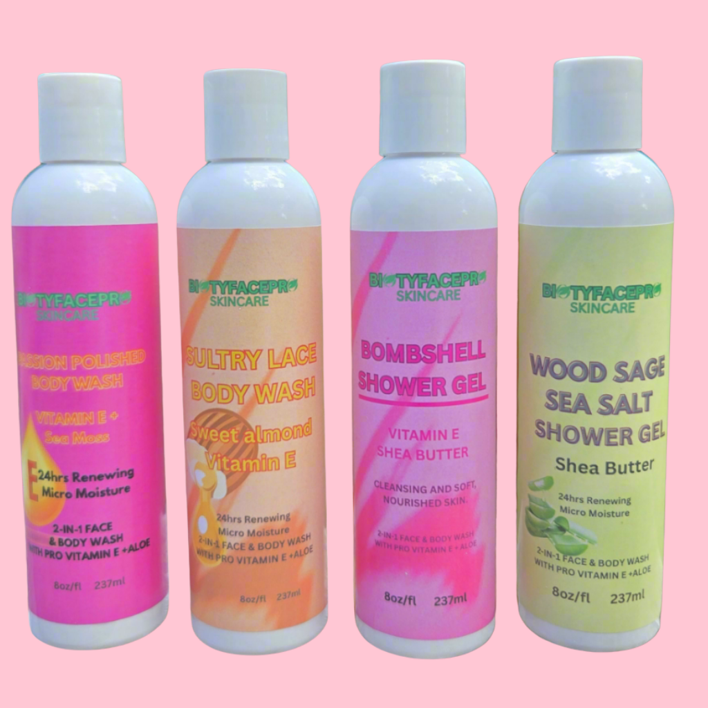 Bomshell Shower Gel,with Shea butter