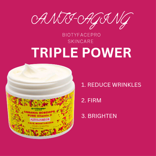 Organic Rosehips Pure Vitamin C Anti-Aging Moisturizer