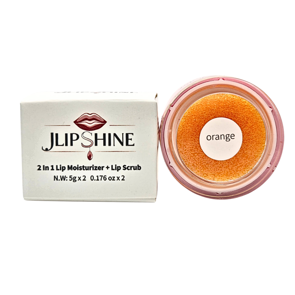 2-in 1 Lip Moisturizer + Lip Scrub Exfoliates-Smooth. Nourish. Shine.