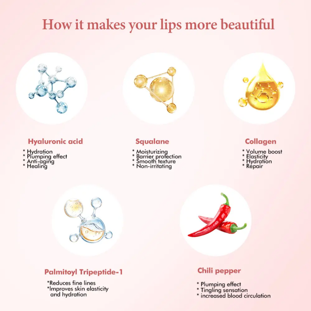 Organic Lip Plumper, Mild