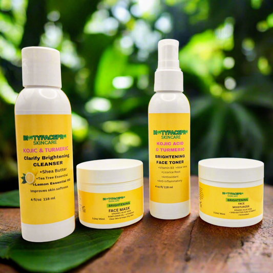 Facial Brightening Kit with  Kojic Acid & Turmeric