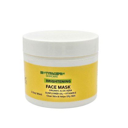 Kojic & Turmeric Brightening Face Mask with Sunflower & Vitamin E Extract - BIOTYFACEPRO SKINCARE 