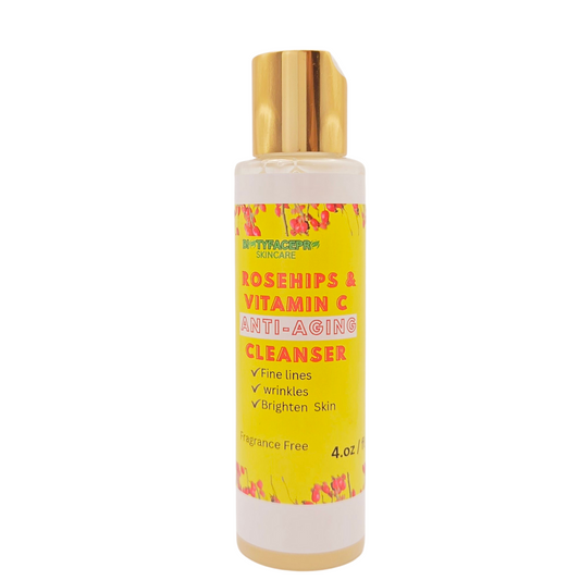 Rosehips & Vitamin C    Anti-Aging Organic Cleanser Fragrance Free (4oz)
Effective skincare solution